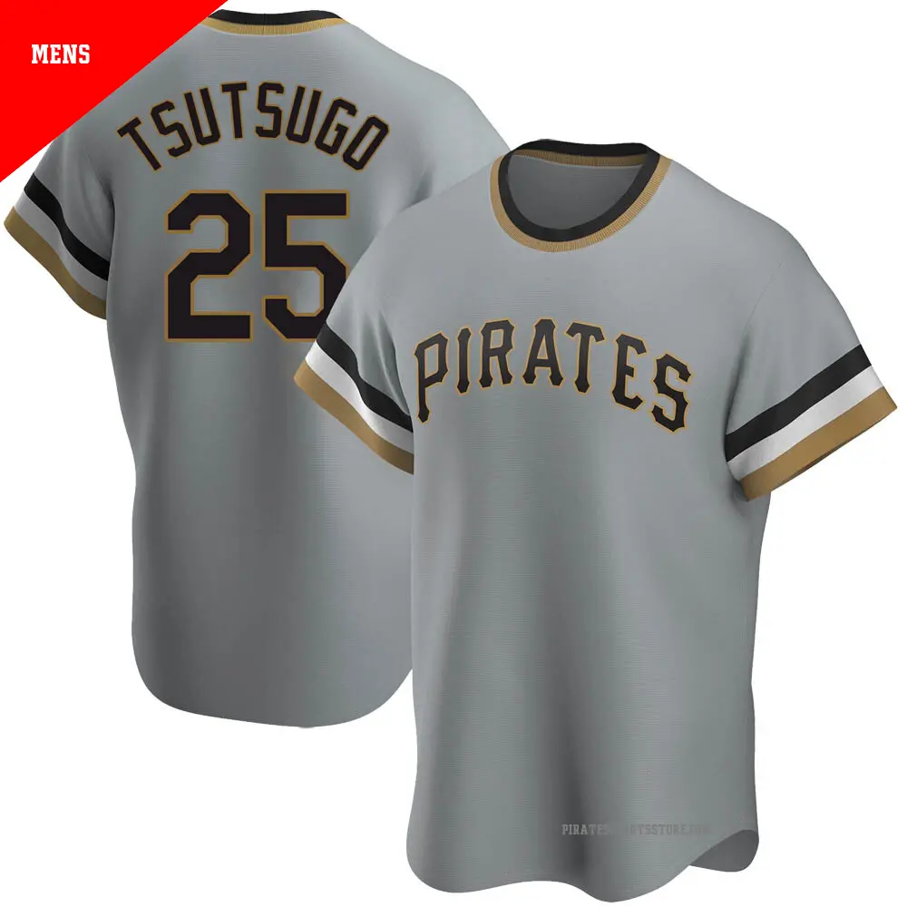 Pittsburgh Pirates TSUTSUGO ユニフォーム 25 Men's #71 Tsung-Che Cheng Pittsburgh Pirates Black Limited