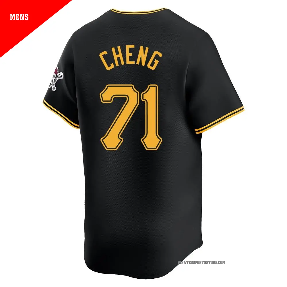 Pittsburgh Pirates TSUTSUGO ユニフォーム 25 Men's #71 Tsung-Che Cheng Pittsburgh Pirates Black Limited