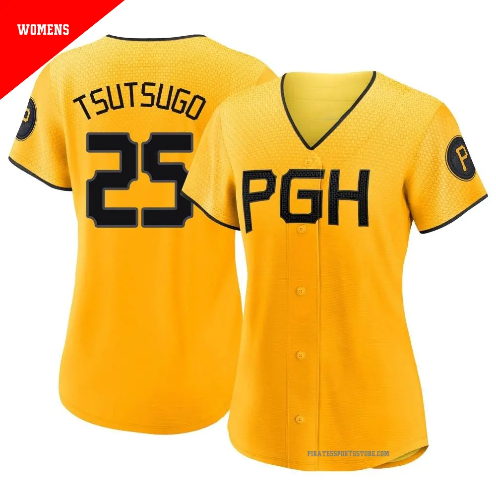Yoshi Tsutsugo Jersey, Pirates Yoshi Tsutsugo Home, Away