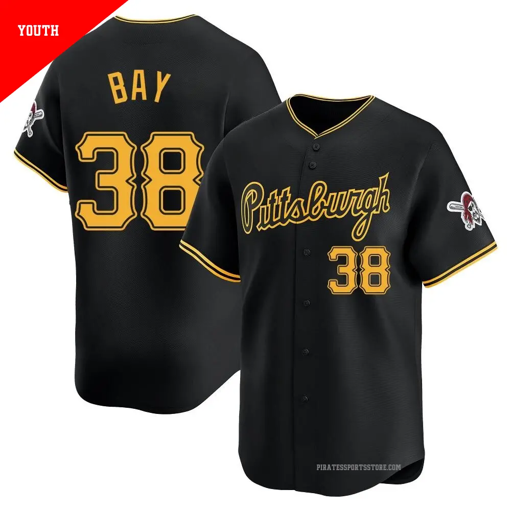 Women's #38 Jason Bay Pittsburgh Pirates Gold Replica 2023